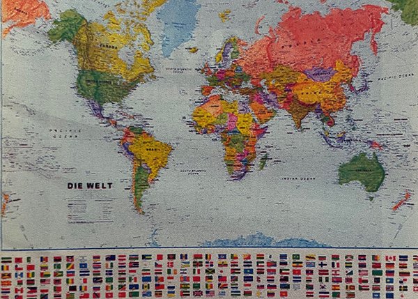 Landkarte Welt