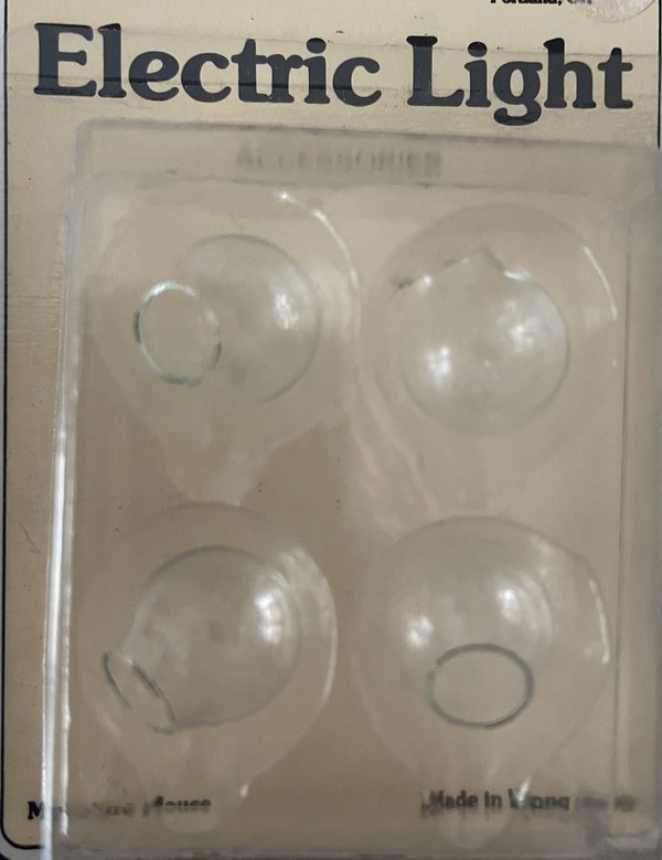 4 Lampenschirme Glaskugel